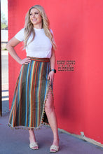 Load image into Gallery viewer, Western Skirt, Women&#39;s Skirt, Western Apparel, Western Wholesale, Wholesale Clothing, Serape Print, Serape Skirt, Western Fashion, Western Boutique
