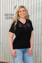 Load image into Gallery viewer, western blouse, western apparel, western boho, western top, western embroidered top, western tops, womens western shirts, western tops, cowgirl tops, western attire, western fashion, western clothing, western wholesale, wholesale clothing
