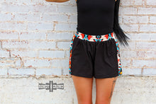 Load image into Gallery viewer, Western Apparel, Western shorts, Western Fashion, Western Boutique, Western Wholesale, cowgirl shorts, western outfits, western attire, western style shorts, western athletic shorts, wholesale clothing, aztec shorts, western aztec shorts
