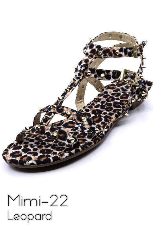 Mimi 22 Leopard Sandals