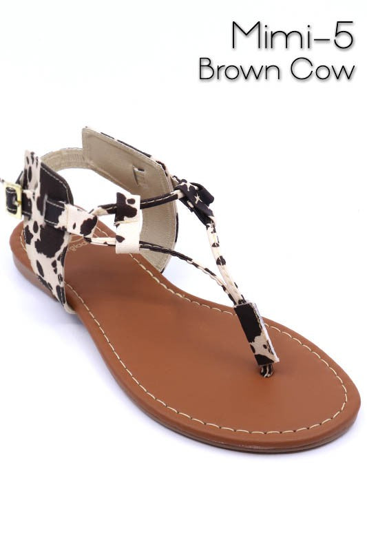 Mimi 5 Brown Cow Sandals