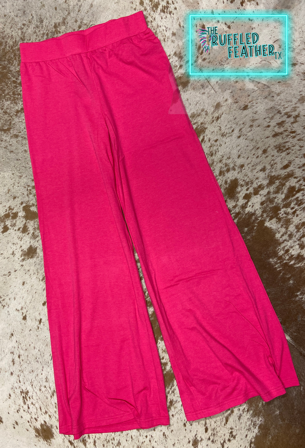 Pink Palazzo Pants {Perfect For Valentines Day}