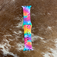 Load image into Gallery viewer, Tye Dye Silicone Watch Bands
