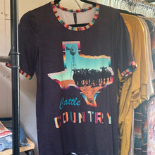 Load image into Gallery viewer, Cattle Country Tee By Crazy Train

