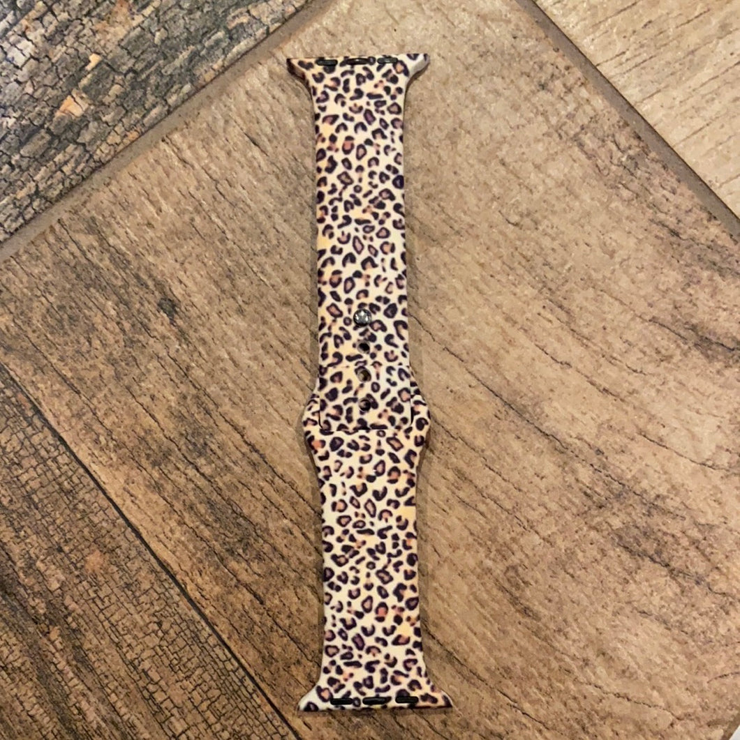 Leopard Silicone Watch Bands